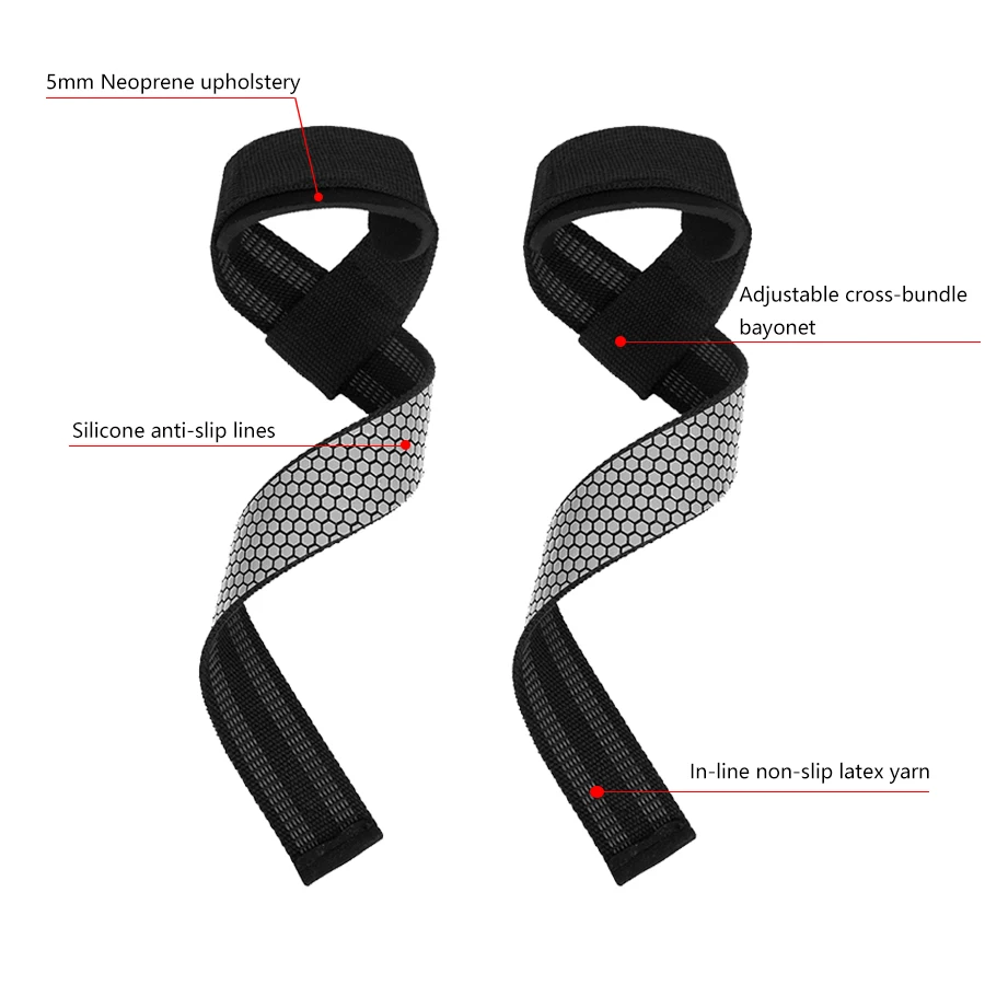Athlete Fitness Lifting Wrist Strap Brace Wrap Weightlifting Crossfit - Image 6