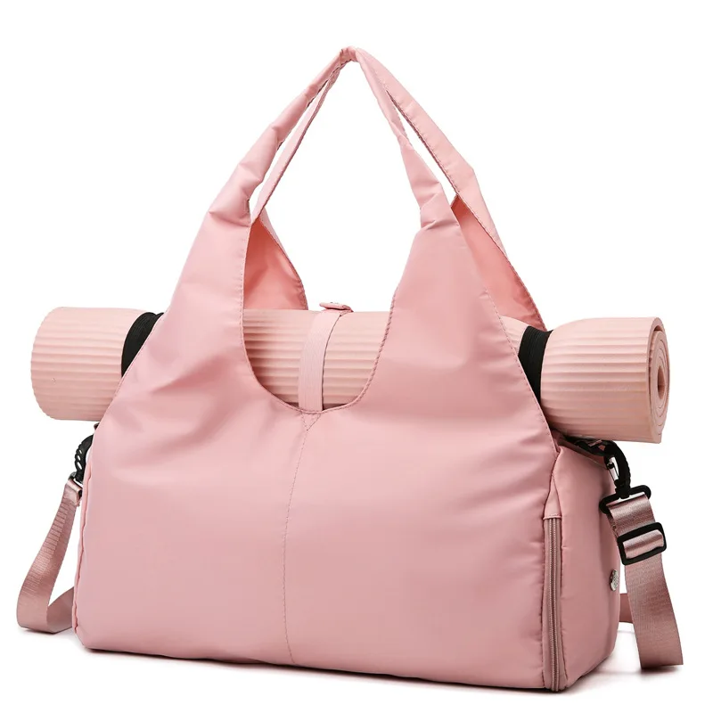 Solid Yoga Mat Bag Gym Fitness Handbags for Women Men Training